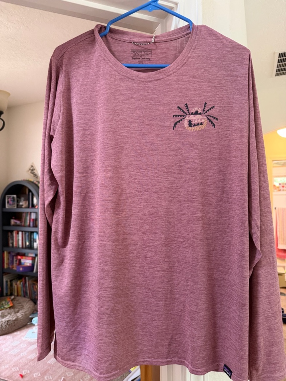 Patagonia Long Sleeve Crewneck Top - Dusty Rose